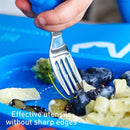 Marcus & Marcus: Silicone Palm Grasp Spoon & Fork Set - Marcus