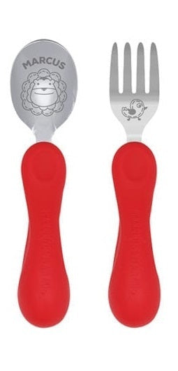 Marcus & Marcus: Easy Grip Spoon & Fork Set - Marcus