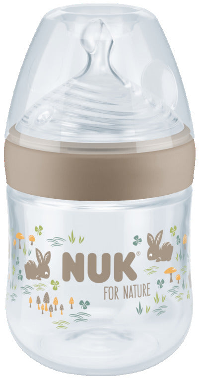 NUK: For Nature PP Bottle - Beige (150ml/Small Teat)