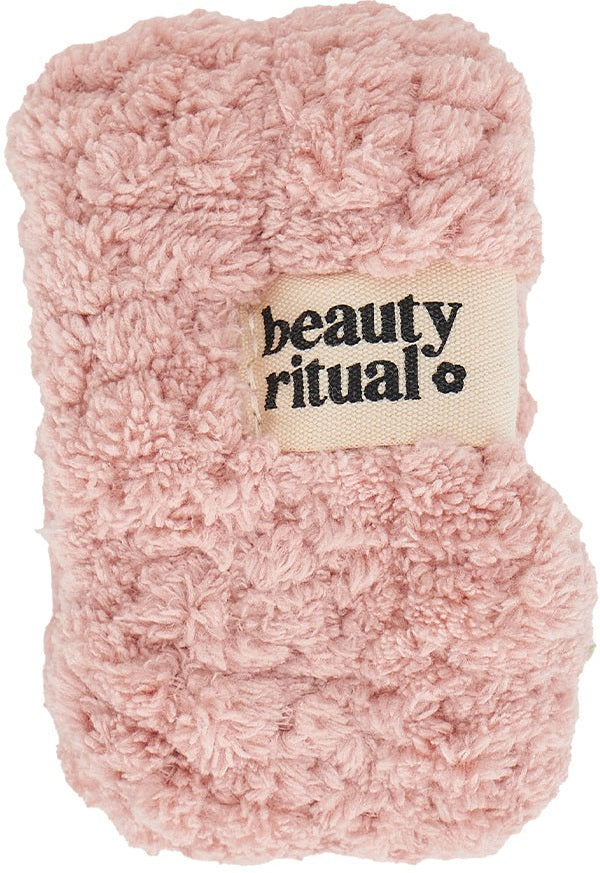 Annabel Trends: Beauty Ritual Luxury Waffle Wash Set - Dusty Pink (3 Piece Set)