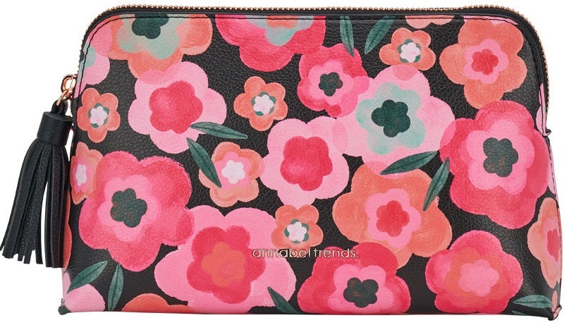 Annabel Trends: Vanity Bag - Midnight Blooms (Medium)