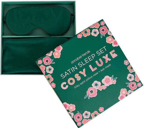 Annabel Trends: Cosy Luxe Sleep Set - Satin Emerald
