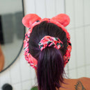 Annabel Trends: Printed Headband & Scrunchie Beauty Set - Midnight Blooms