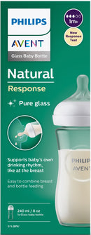 Avent: Natural Response Glass Bottle - 240ml (Single)
