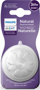 Avent: Natural Response Teat - 3m+ Flow 4 (2 Pack)