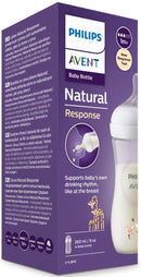 Avent: Natural Response Bottle - Giraffe (260ml)