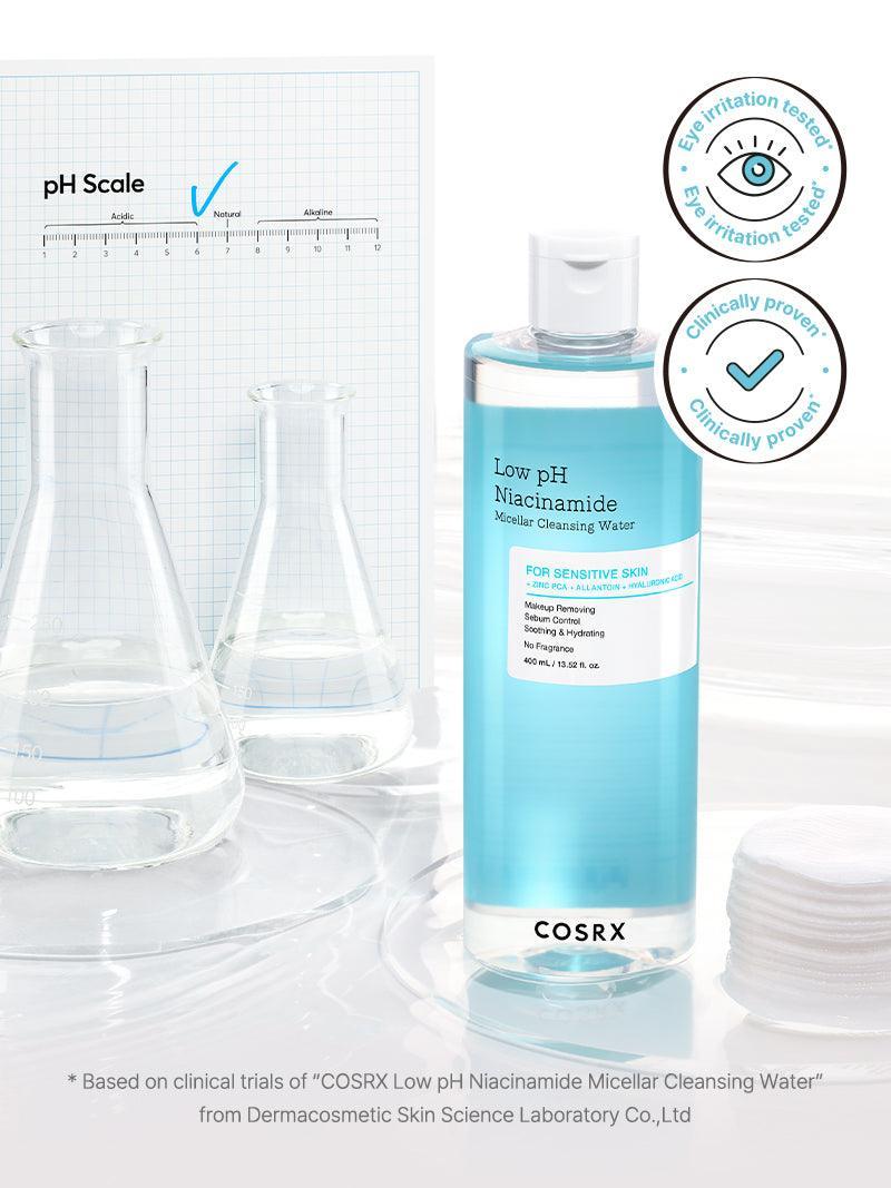 COSRX: Low pH Niacinamide Micellar Cleansing Water