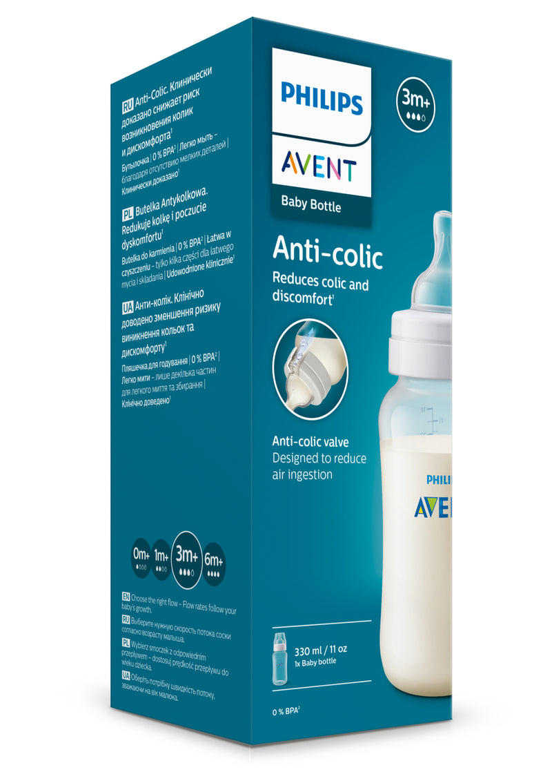 Avent: Anticolic Feed Bottle 330mL