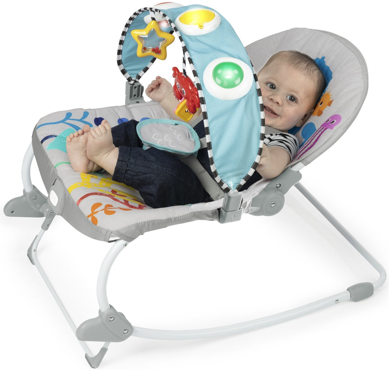 Baby Einstein: Ocean Explorers Kick it to Opus Musical Infant to Toddler Rocker