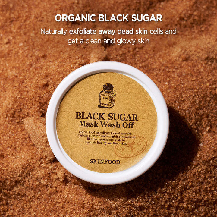 SKINFOOD: Black Sugar Mask Wash Off