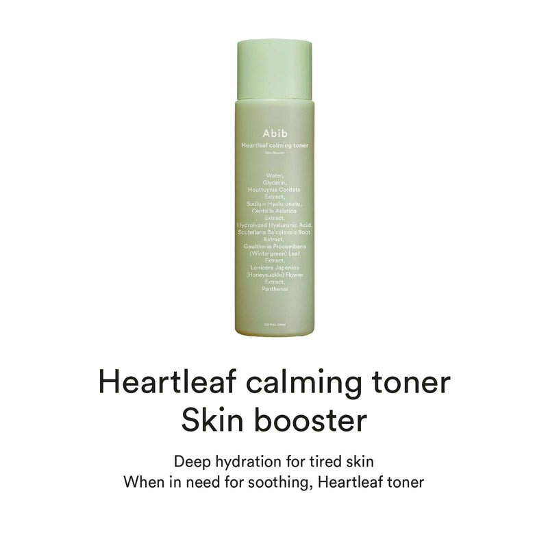 Abib: Heartleaf Calming Toner Skin Booster