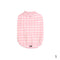 Frank Barker: Velvet Lined Pink Gingham Coat - Small