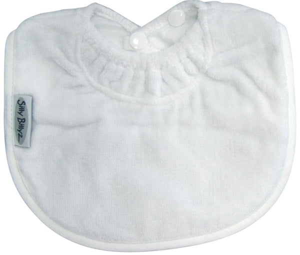 Silly Billyz: Towel Biblet - White