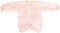 Silly Billyz: Wipe Clean Highchair Hugger Long Sleeve Bib - Roses