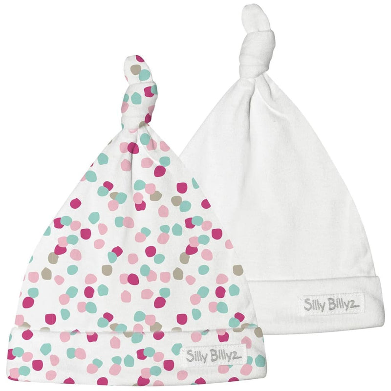 Silly Billyz: Gumnut Baby Hat - Confetti (2 Pack)