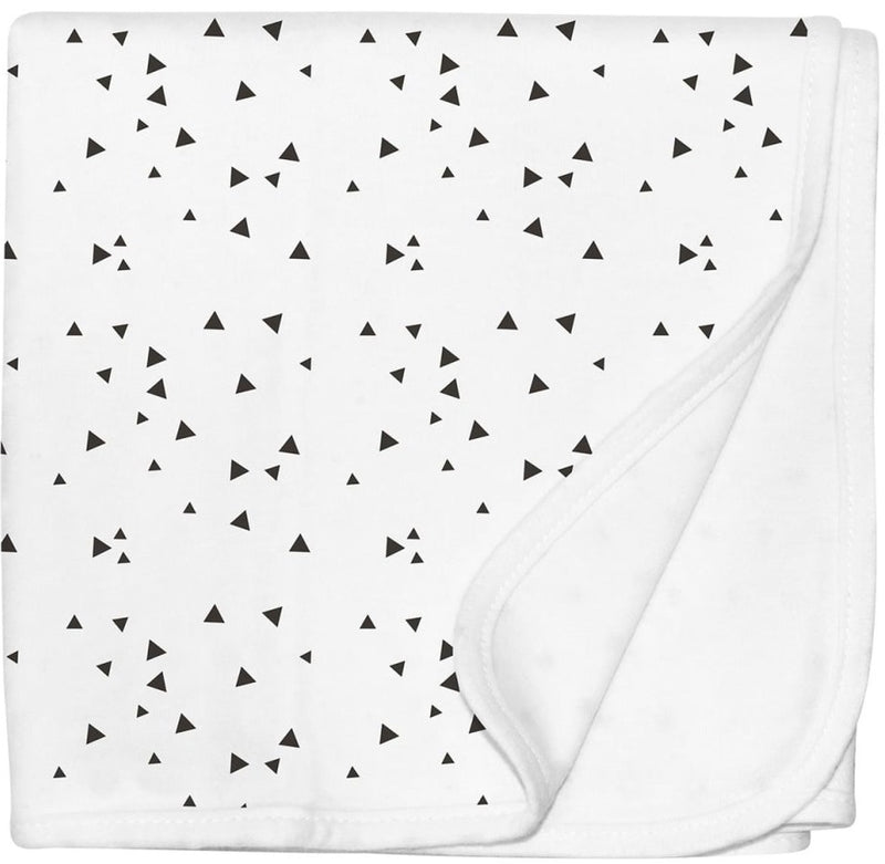 Silly Billyz: Jersey Swaddle Blanket - Triangles