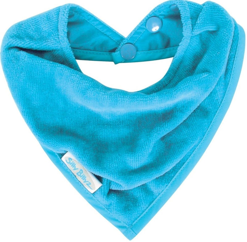 Silly Billyz: Towel Bandana Bib - Aqua