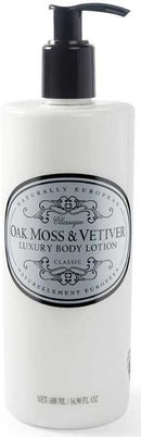 Naturally European: Body Lotion - Oak Moss & Vetiver (500ml)