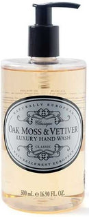 Naturally European: Hand Wash - Oak Moss & Vetiver (500ml)