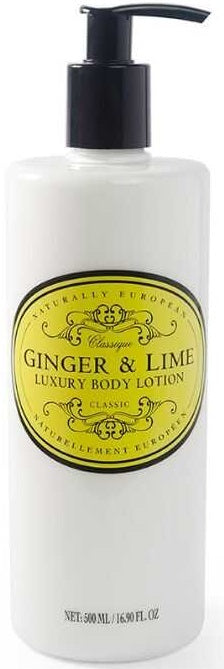 Naturally European: Body Lotion - Ginger & Lime (500ml)