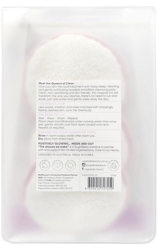 Sugar Baby: Cleansing Pads (3 Pack)
