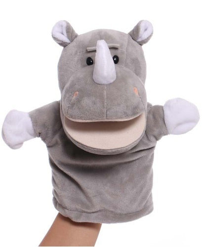 Squoodles: Deluxe Hand Puppets - Rhino