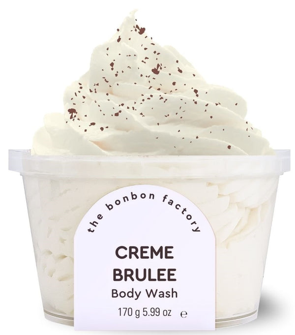 The Bonbon Factory: Body Wash & Scrub - Creme Brulee (170g)