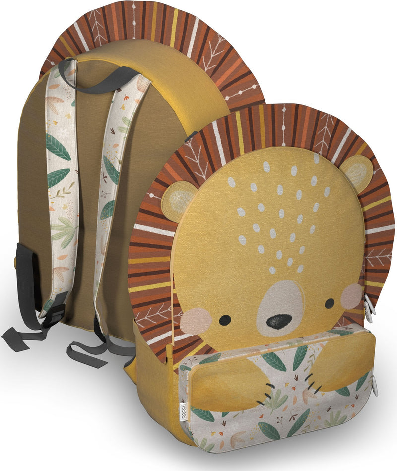 Sassi: A4 Junior Recycled Backpack - Chompy the Lion