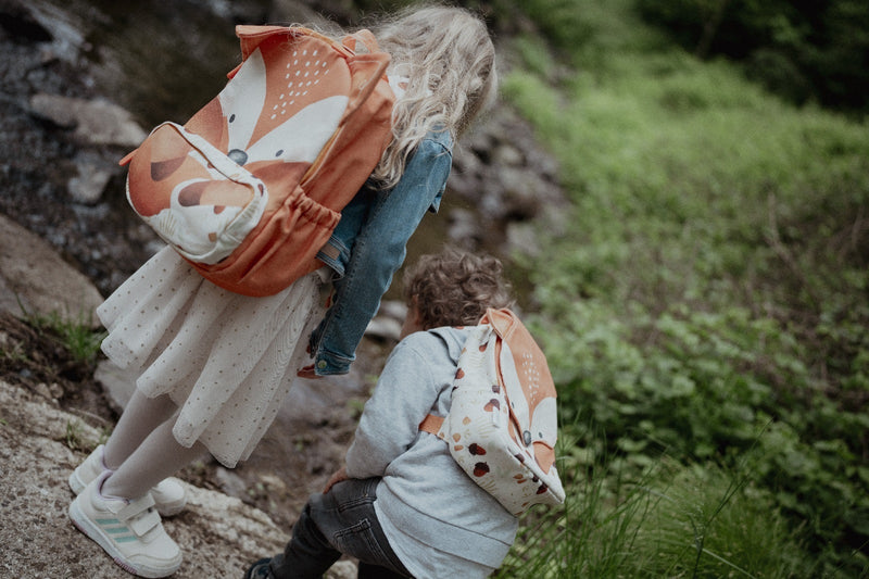 Sassi: A4 Junior Recycled Backpack - Cracky the Dinosaur