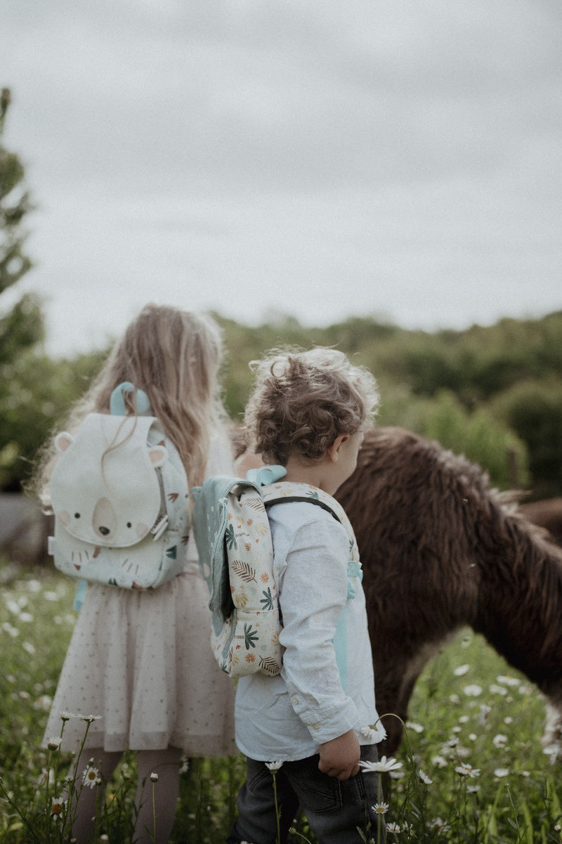 Sassi: Recycled Mini Backpack - Chewy the Elephant