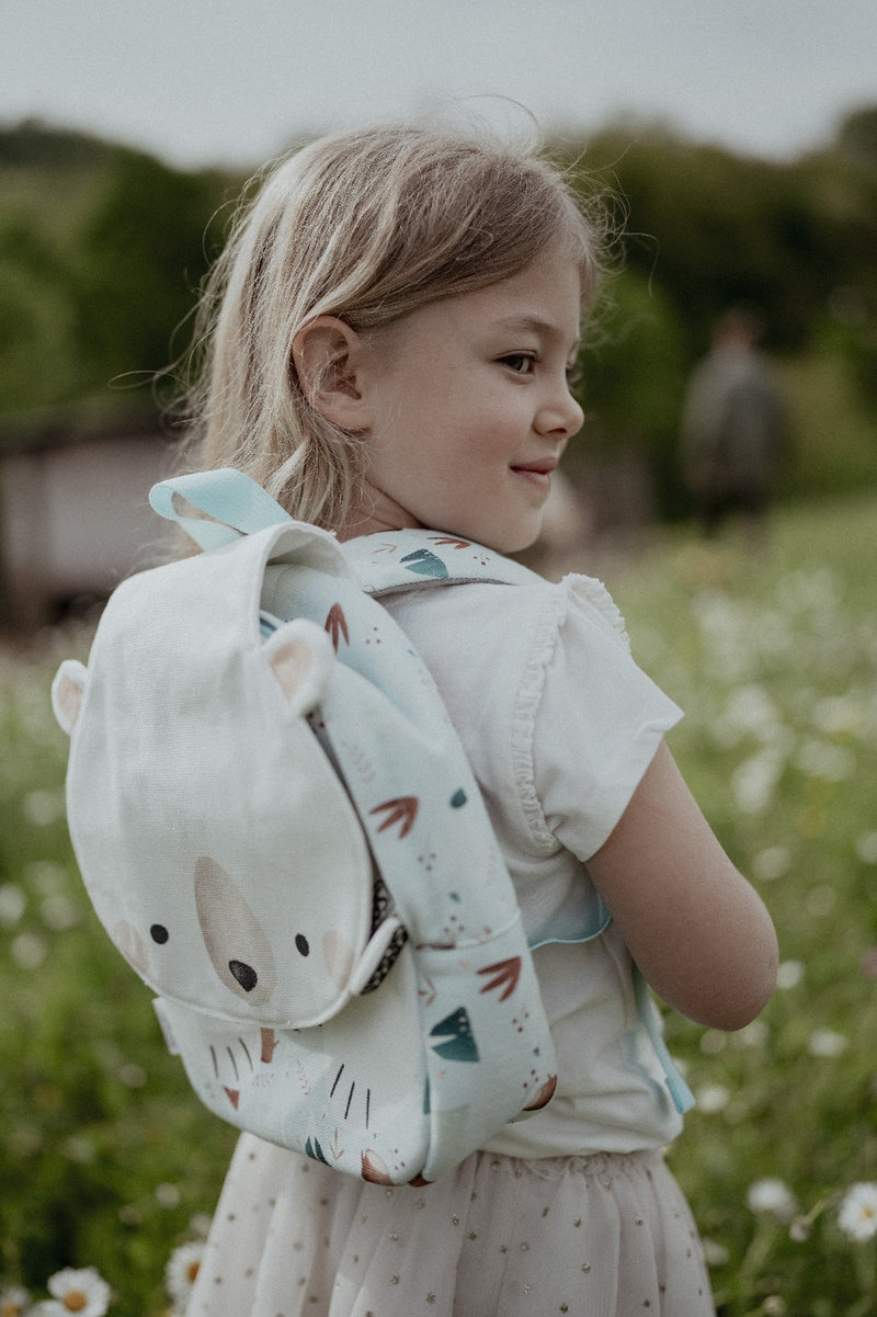 Sassi: Recycled Mini Backpack - Chompy the Lion