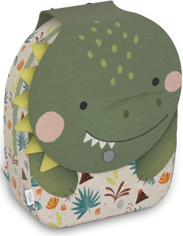 Sassi: Recycled Mini Backpack - Cracky the Dinosaur