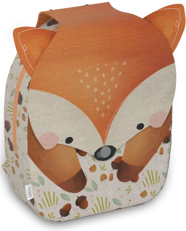 Sassi: Recycled Mini Backpack - Crunchy the Fox