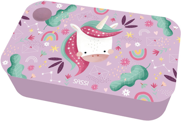 Sassi: RPET Lunch Box - Sparkly the Unicorn