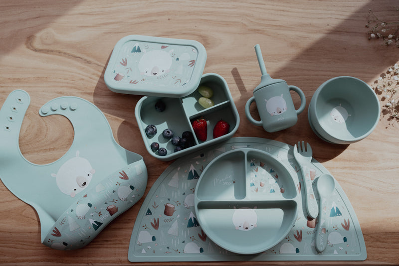 Sassi: Silicone Cutlery Set - Munchy the Bear