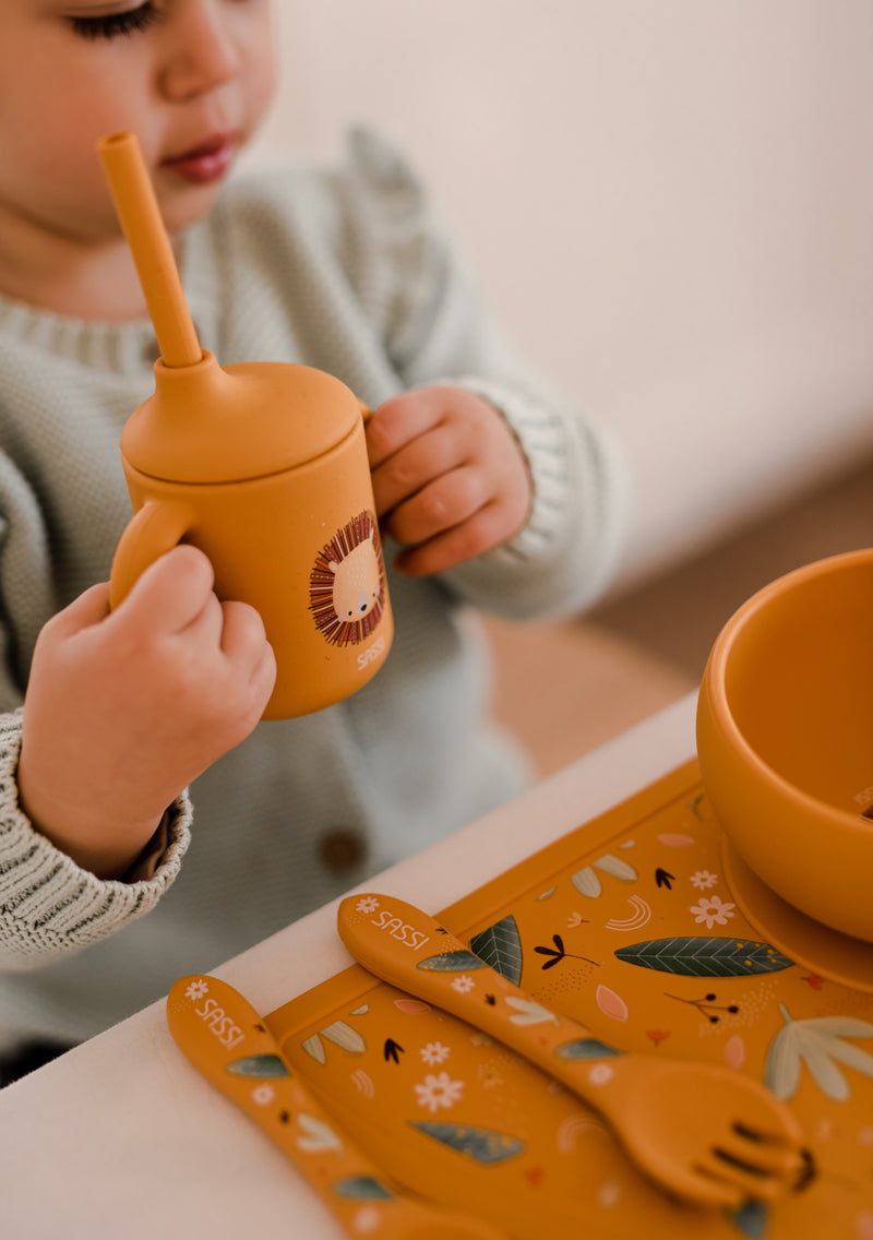 Sassi: Silicone Lunch Box - Chompy the Lion