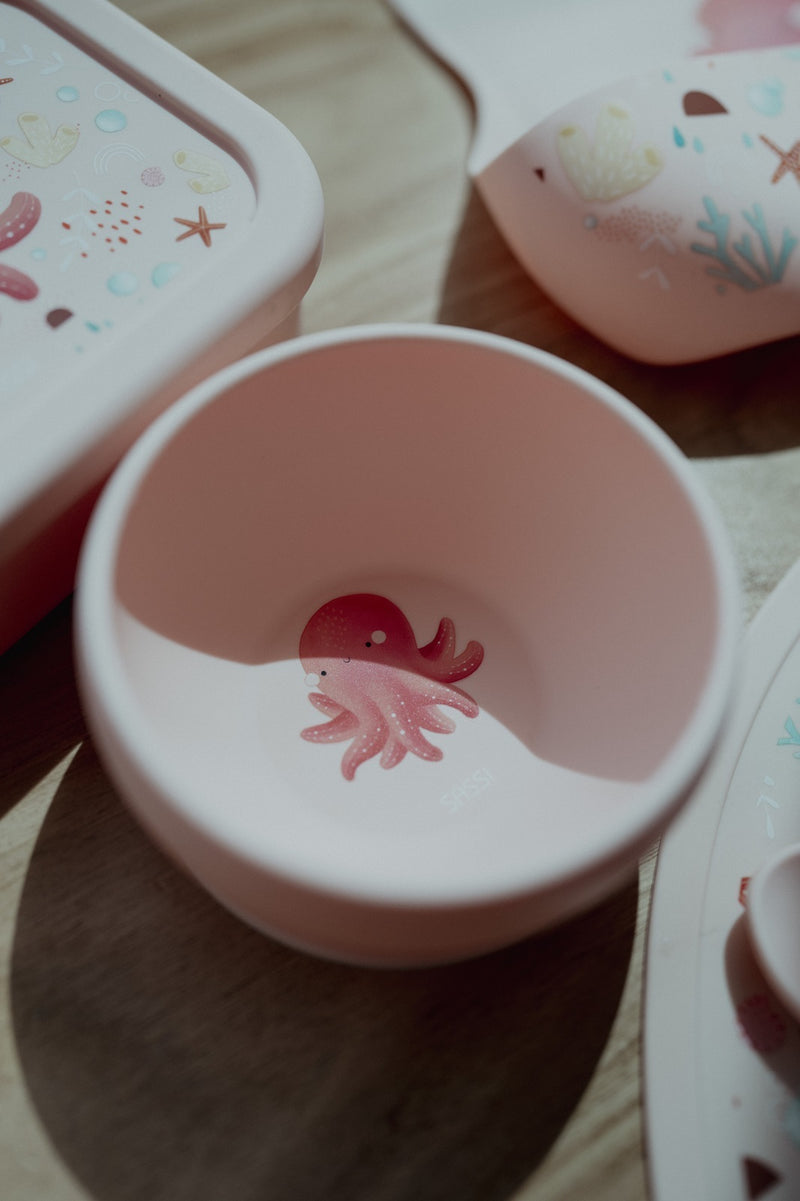 Sassi: Silicone Meal Bowl - Slurpy the Octopus