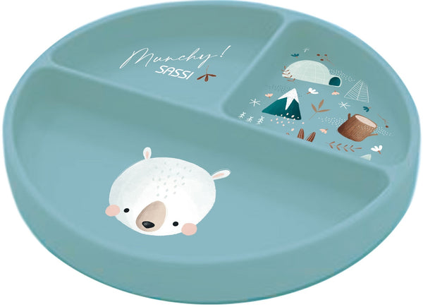 Sassi: Silicone Meal Set - Munchy the Bear