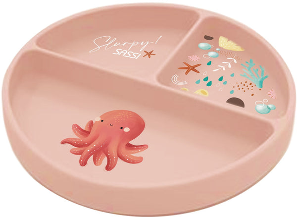 Sassi: Silicone Meal Set - Slurpy the Octopus