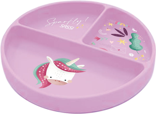 Sassi: Silicone Meal Set - Sparkly the Unicorn