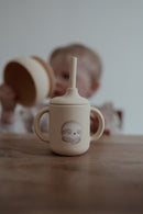 Sassi: Silicone Sippy Cup Set - Gnawy the Sloth