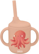 Sassi: Silicone Sippy Cup Set - Slurpy the Octopus