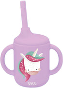 Sassi: Silicone Sippy Cup - Sparkly the Unicorn