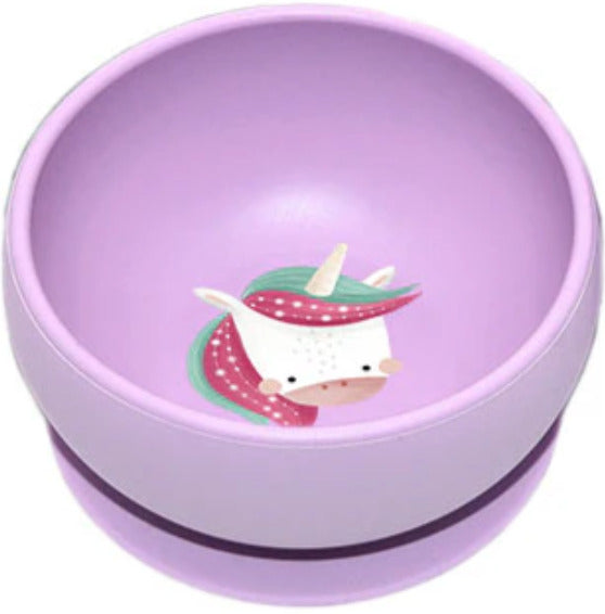 Sassi: Silicone Meal Bowl - Sparkly the Unicorn