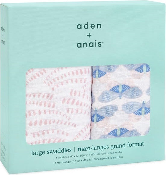 Aden + Anais: Classic Swaddle Set - Deco (2 Pack)