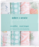 Aden + Anais: Classic Swaddle Set - Tropicalia (4 Pack)