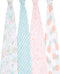 Aden + Anais: Classic Swaddle Set - Tropicalia (4 Pack)