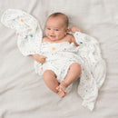 Aden + Anais: Silky Soft Bamboo Swaddle Set - Moonlight (3 Pack)