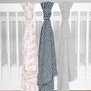 Aden + Anais: Snuggle Knit Blanket - Heather Grey