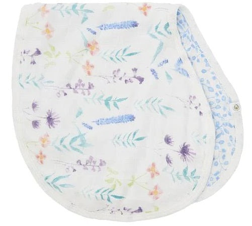 Aden + Anais: Silky Soft Bamboo Burpy Bib - Watercolor Garden